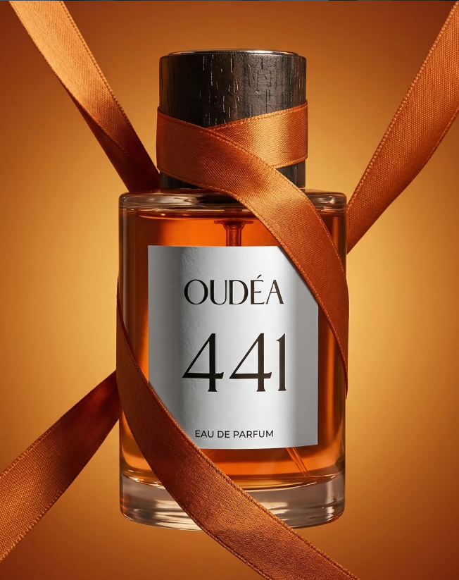 Coffret cadeau OUDÉA avec les parfums 441 et Woody Amber